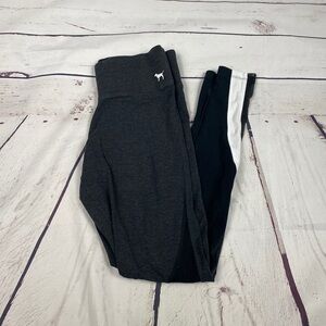 VS Dark‎ Grey Mesh Leggings